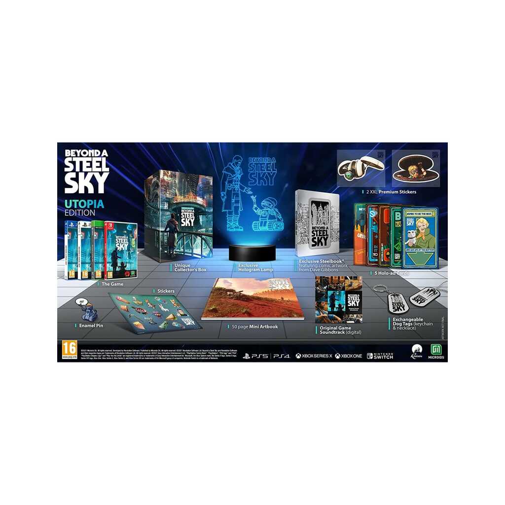 XBOXONE BEYOND A STEEL SKY - UTOPIA EDITION